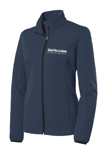 L717 Port Authority® Ladies Active Soft Shell Jacket ($35.98) <br> Colors: Navy, Royal Blue, Black, Celadon Blue 