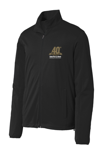 J717 Port Authority® Active Soft Shell Jacket ($35.98) <br> Special 40th Anniversary Color: Black