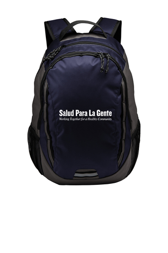 BG208 Port Authority ® Ridge Backpack ($27.98) <br> Colors: Black / Dar Charcoal, Dark Charcoal / Charcoal, Deep Navy / Dark Charcoal